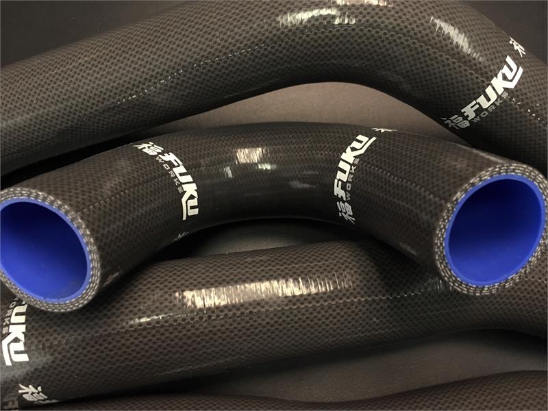 Mitsubishi Lancer EVO 10 Radiator Hose Kit Black