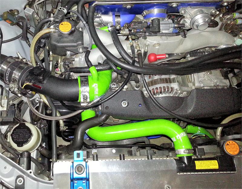 Subaru WRX/STI 02'-07' Radiator Hose Kit Green