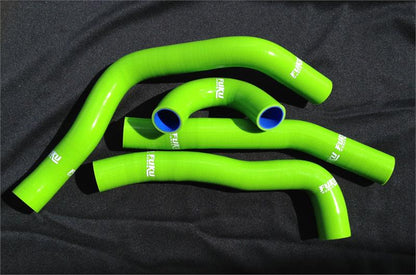 Mitsubishi Lancer EVO 10 Radiator Hose Kit Green