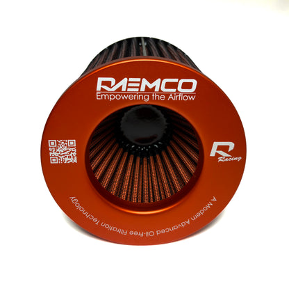 Raemco Universal Straight Air Filter Orange