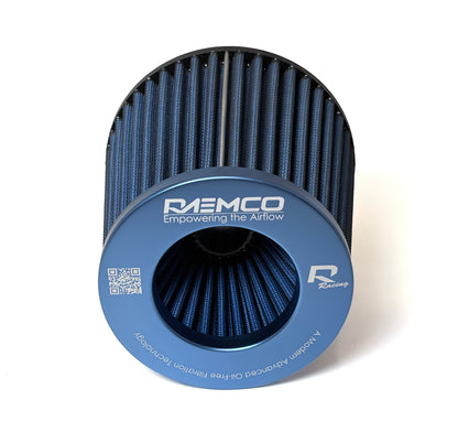 Raemco Universal Tapered Air Filter 3" - Blue